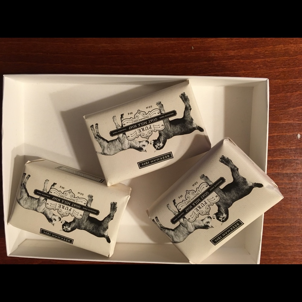 Beekman 1802 soap set goat milk